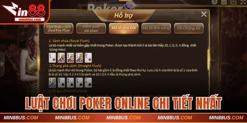 Cách chơi bài poker online chuẩn nhất cho hội viên 